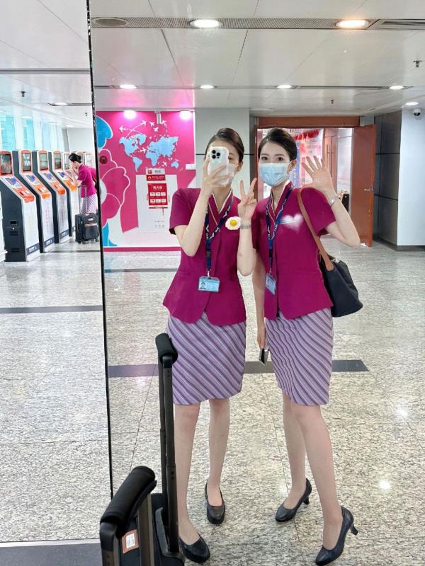 温婉气质空姐念念