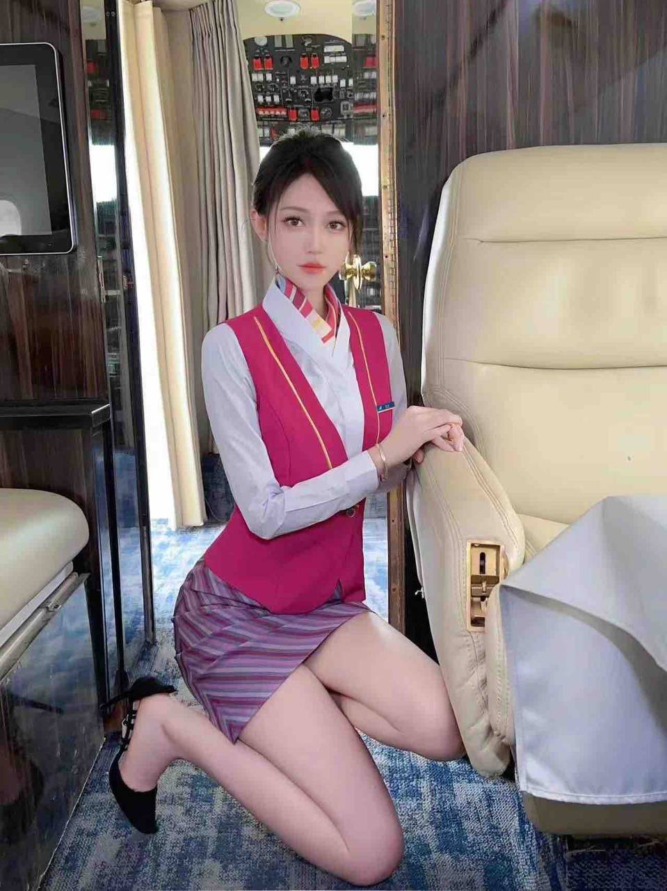 专业航空公司空姐语妍