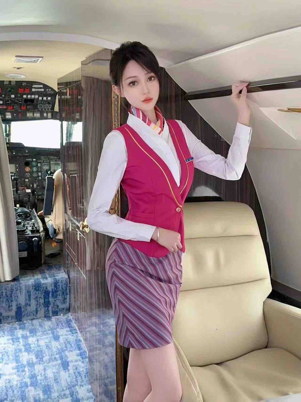 专业航空公司空姐语妍