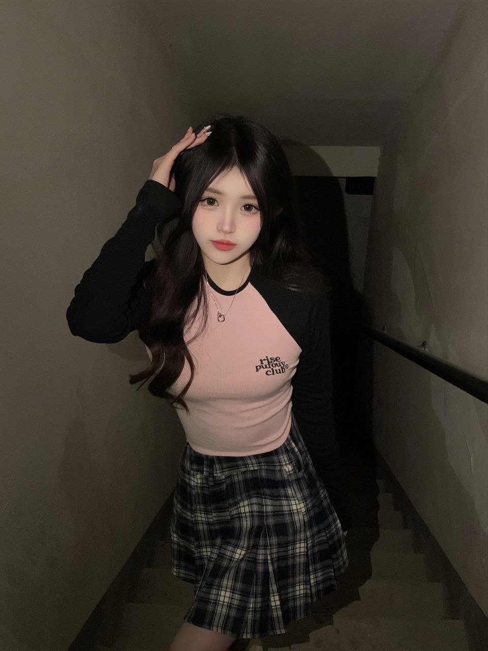 清纯美少女模特晗熙