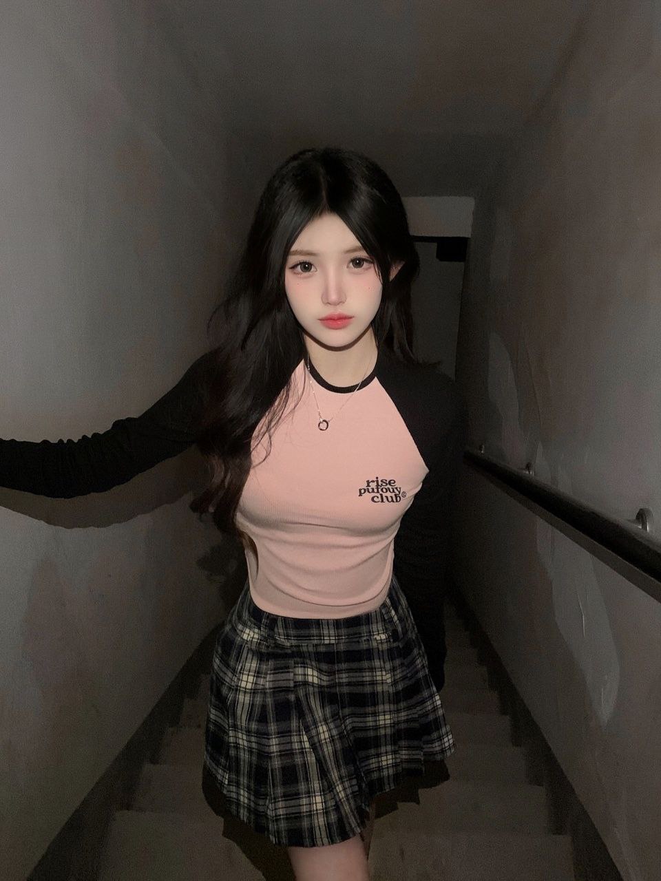清纯美少女模特晗熙