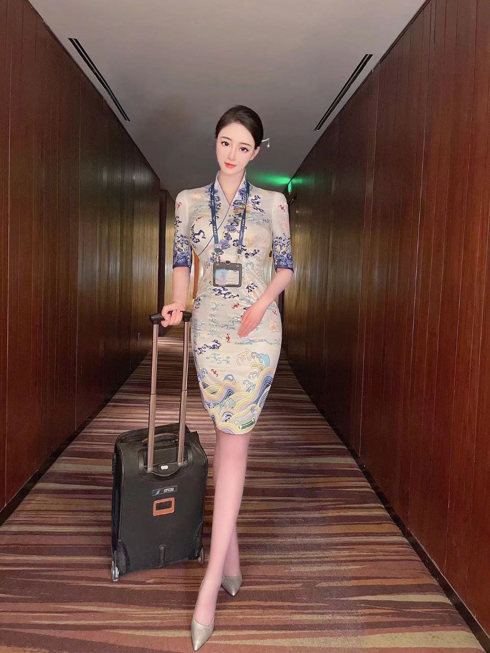 气质在线空姐婉颖