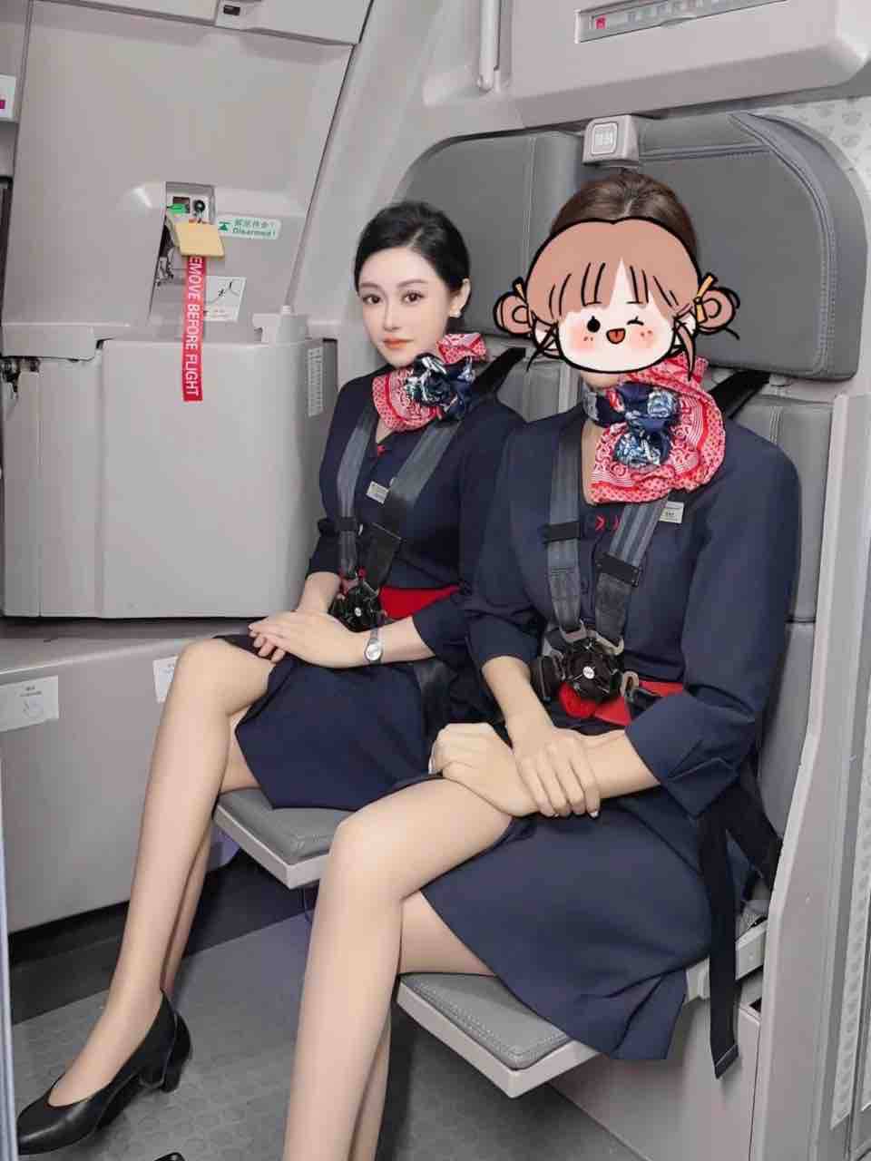 清新甜美气质空姐