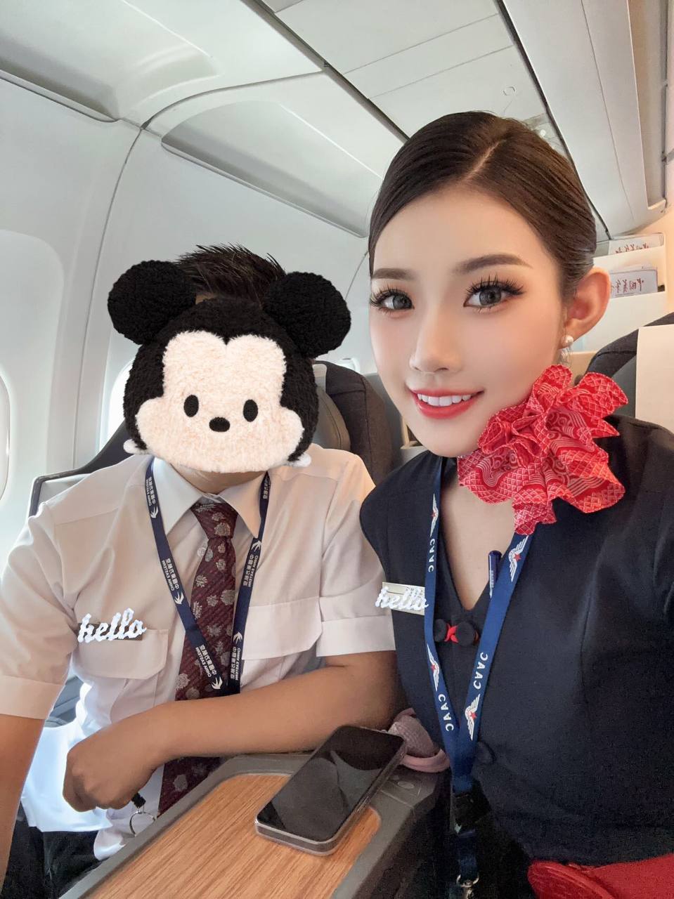 香港航空在飞空乘嘉凌