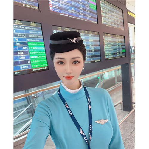 气质迷人空姐美涵