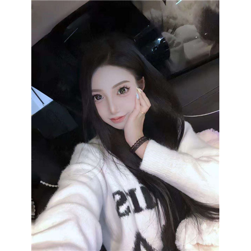 清冷优雅气质美女芷蓝